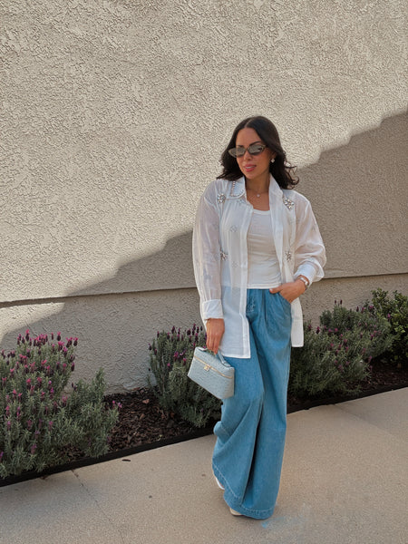 Sabbioni Wide Leg *Last Small & Large*