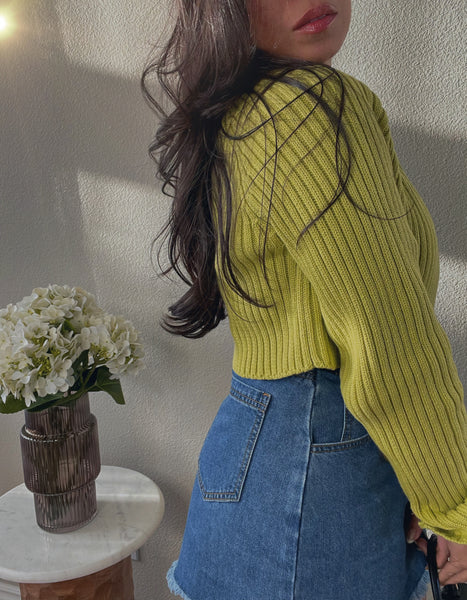Matcha Knit Sweater
