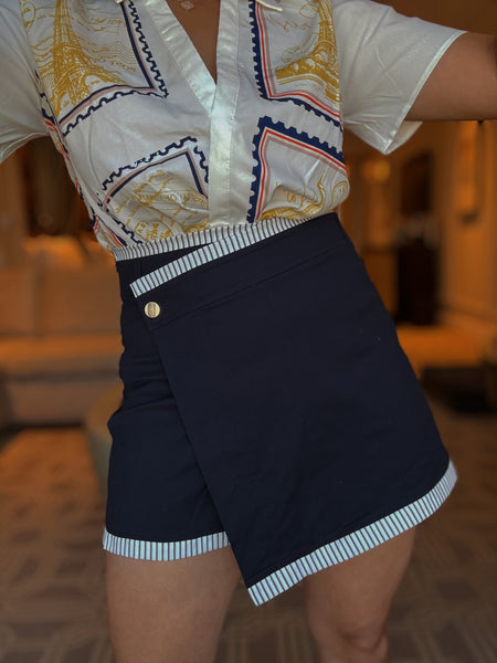 Gjelina Stripe Skort *Last SMALL*