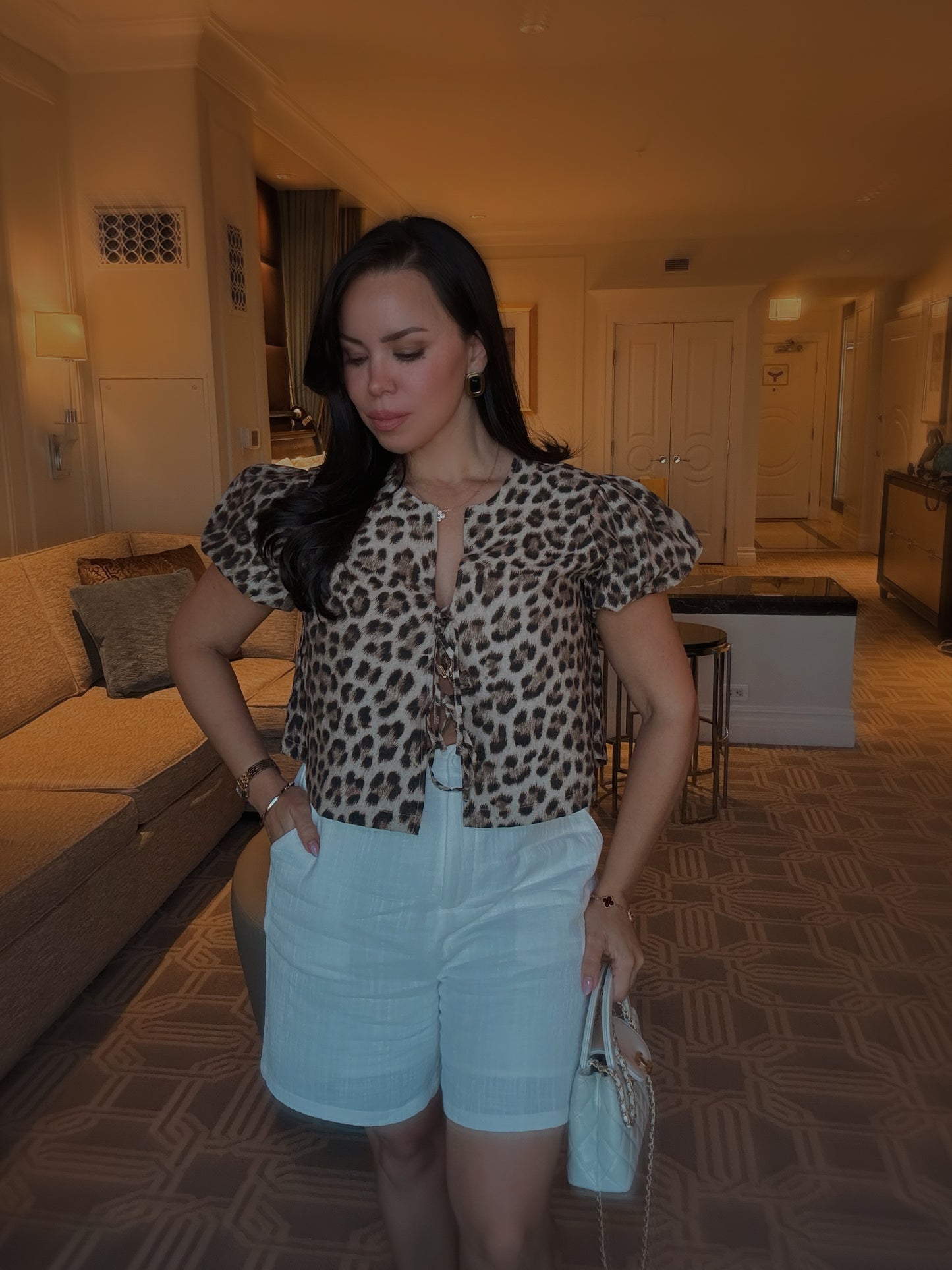 Terra Rossa White Shorts