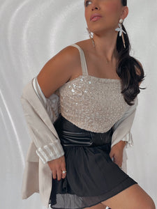 Santa Bárbara Sequins Top