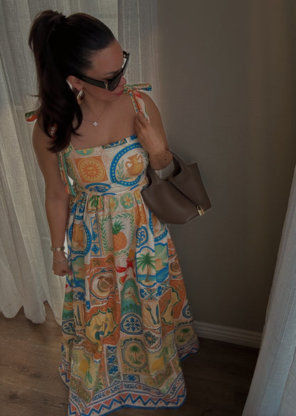 Tuscan Sunset Dress