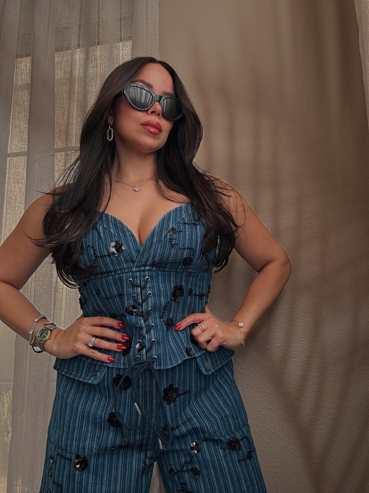 Florence Denim Set