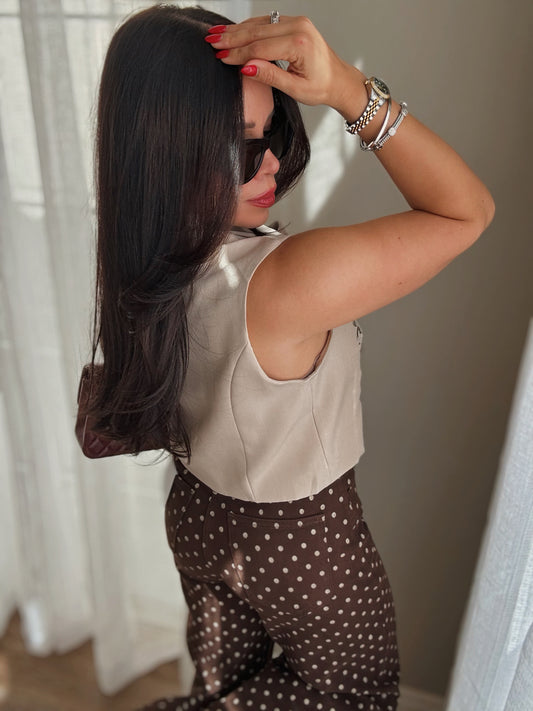 Cocoa Dot Jeans