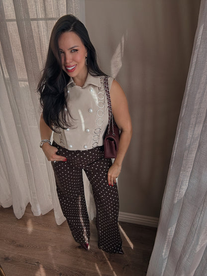Cocoa Dot Jeans
