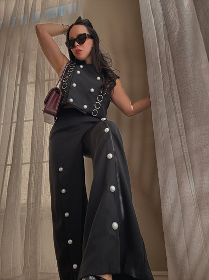Juliette Pearl Set *Black*