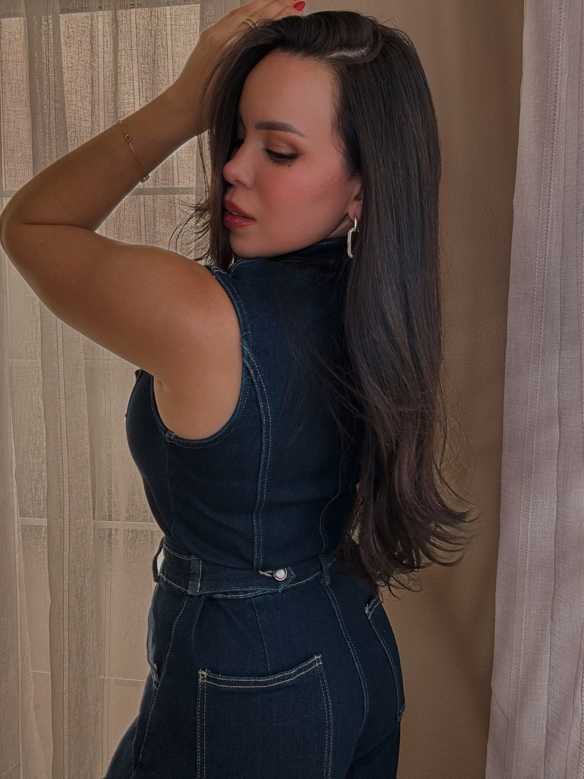 Regent Denim Jumpsuit