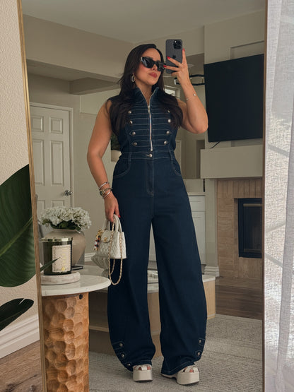 Regent Denim Jumpsuit