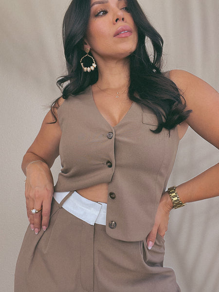 Favorite Vest *TAN OLIVE*