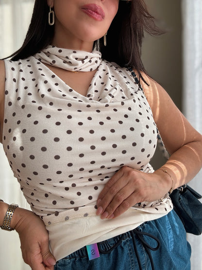 Amèlie Scarf Top