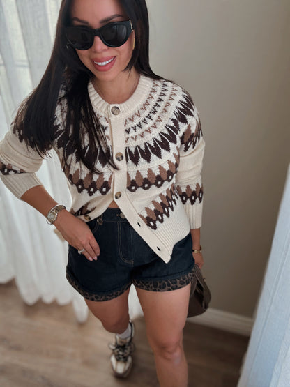 Fair Isle Cardigan