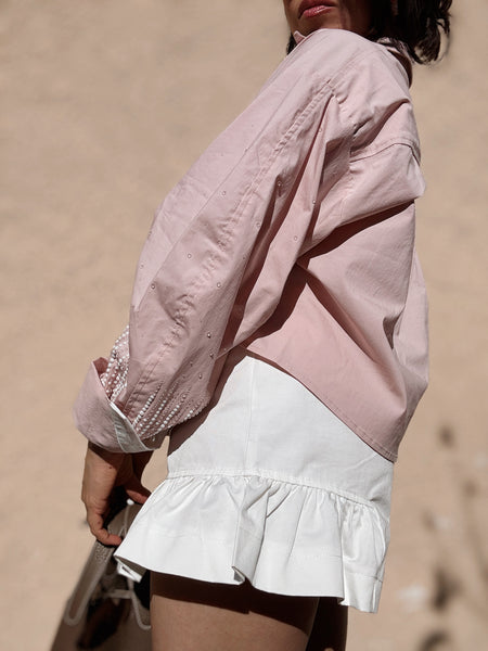 Micaela Shorts *White - Last Large*