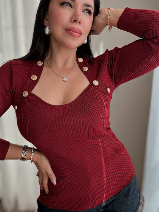 *last Small* Stacci Knit Top