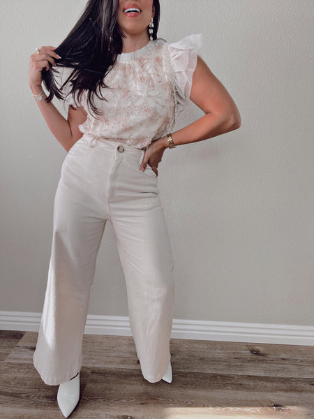 Missy Wide Leg Pants