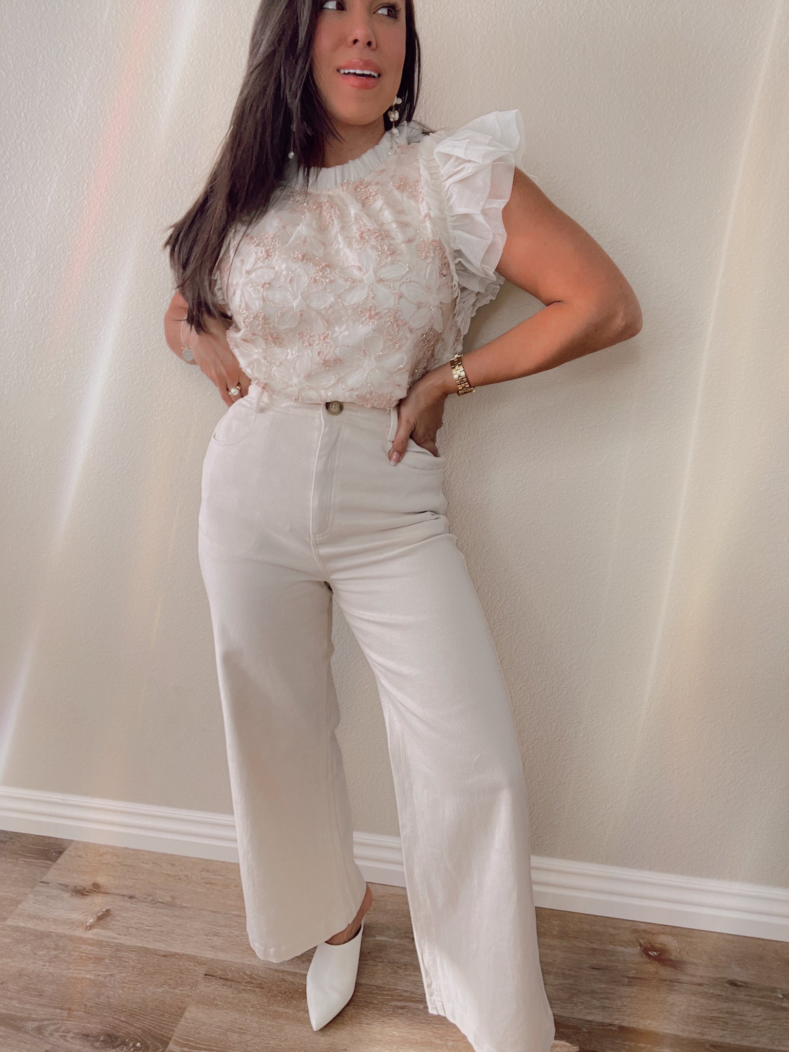 Missy Wide Leg Pants