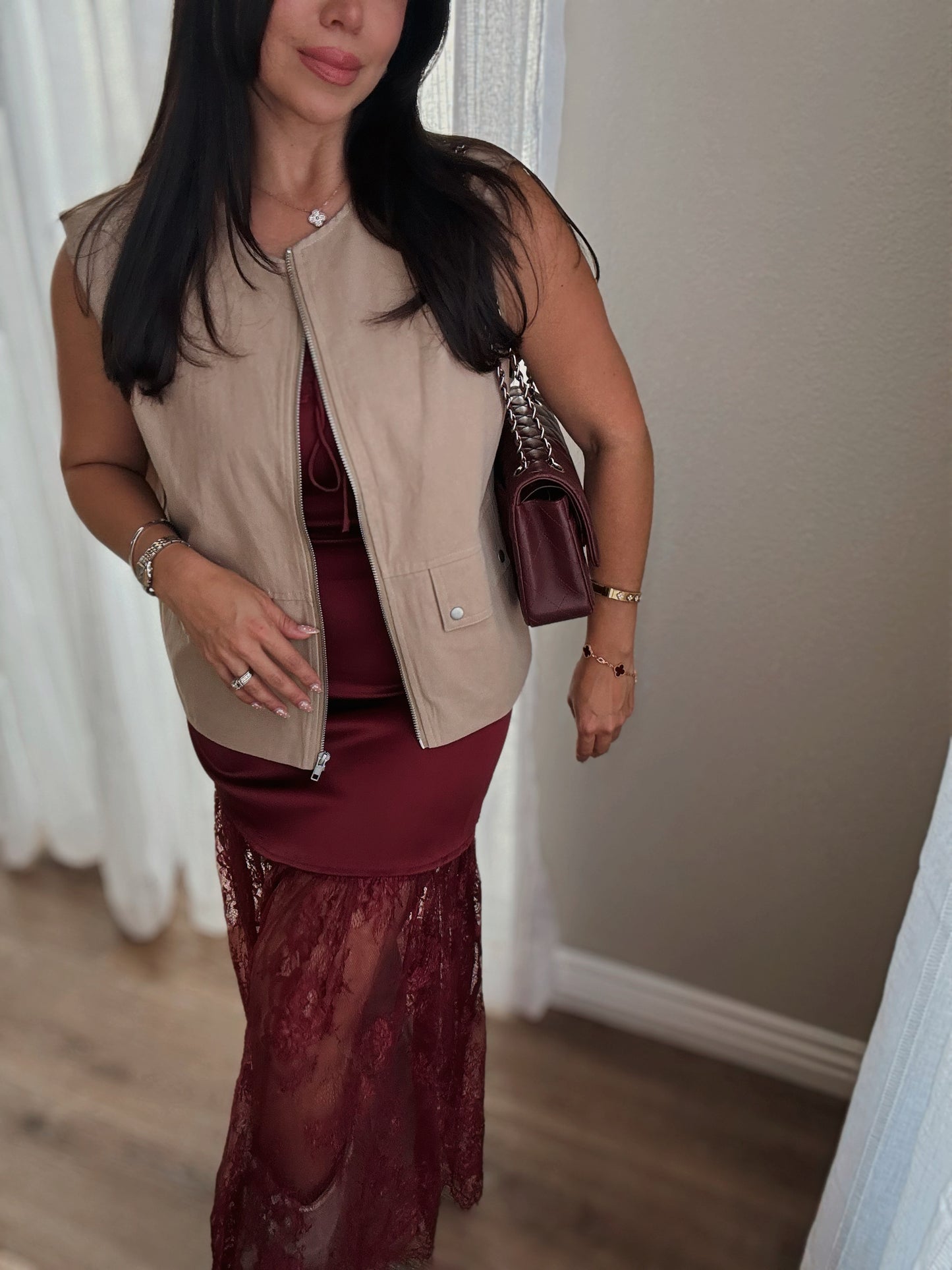 Lola Lace Slip Dress