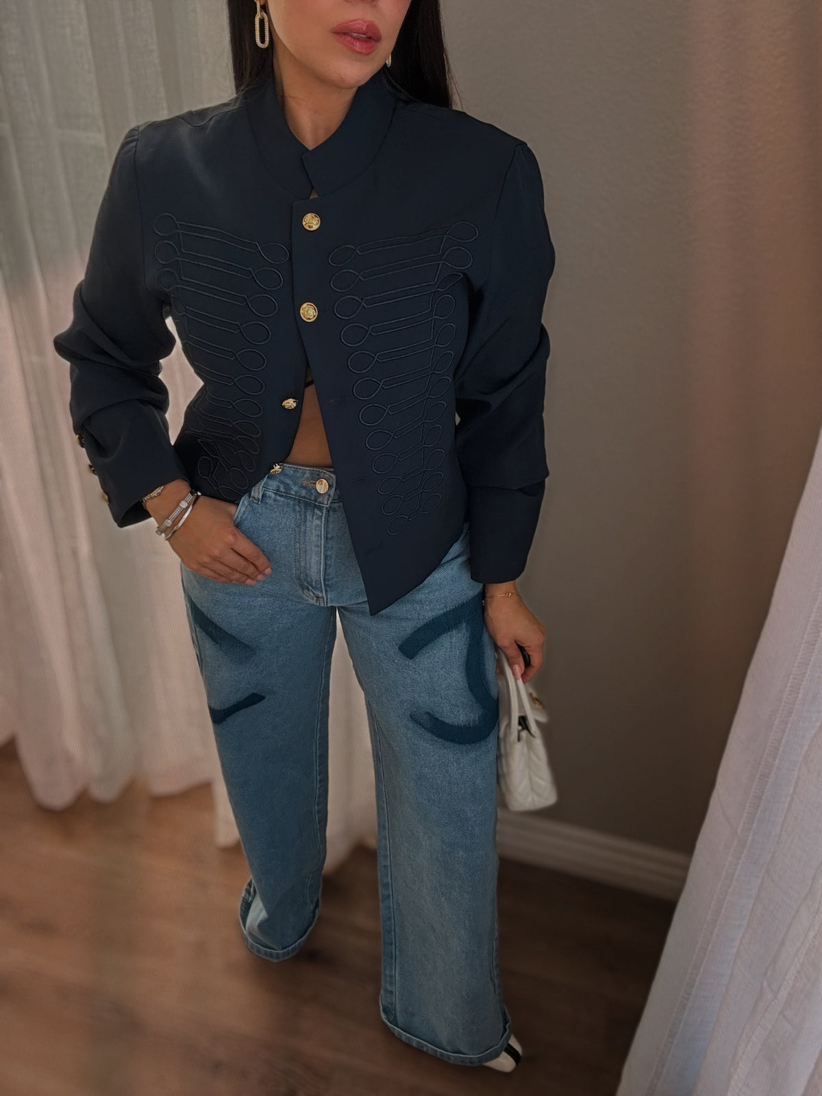 Coco Contrast Denim Jean
