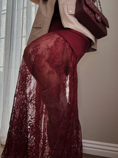 Lola Lace Slip Dress