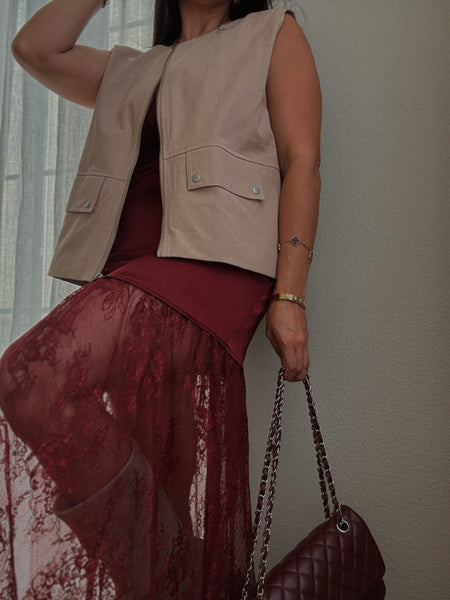 Lola Lace Slip Dress