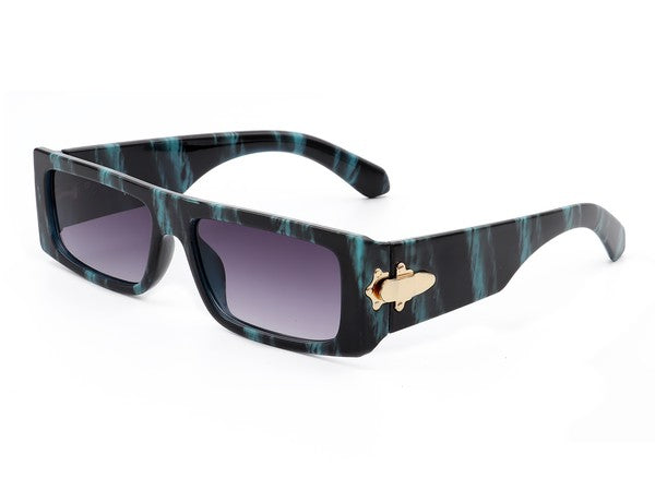 Dynasty Rectangular Fashion Sunglass