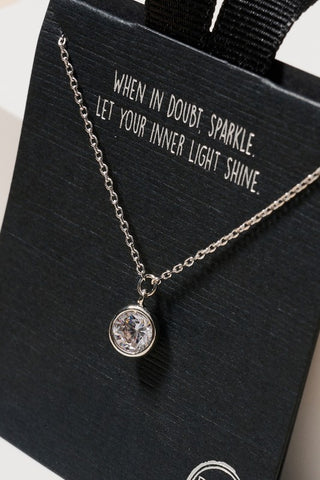 Round Charm Necklace