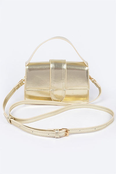 Metallic Crossbody Bag