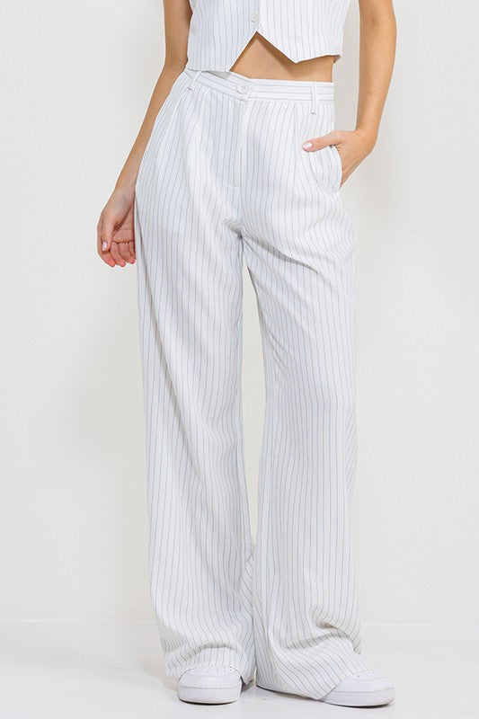 Striped Long Pants *3 COLORS
