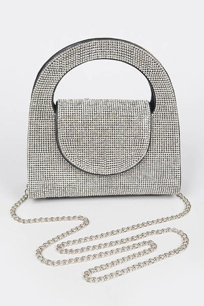 Rhinestones Arch Bag