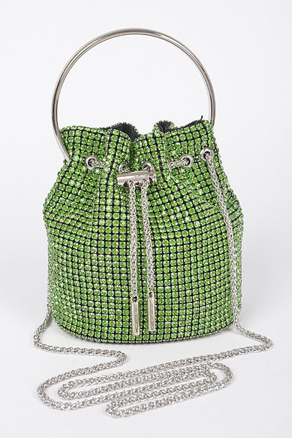 Rhinestones Bucket Bag