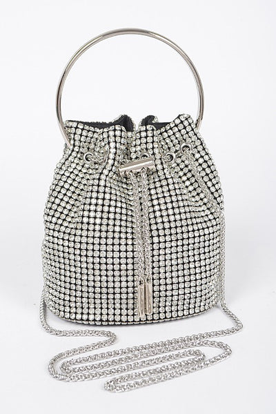 Rhinestones Bucket Bag