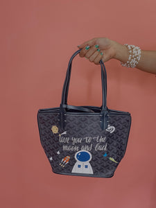 To the MOON Tote Bag SMALL