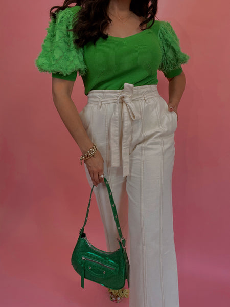 Natural Panels Pants