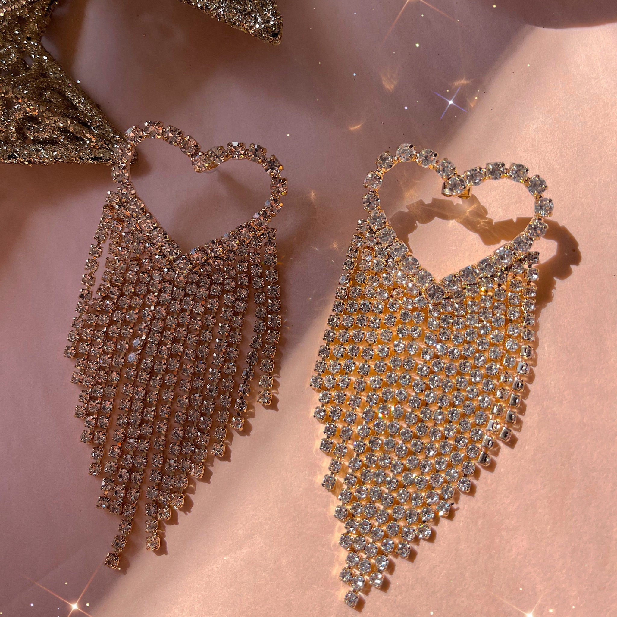 My Golden Heart Earrings