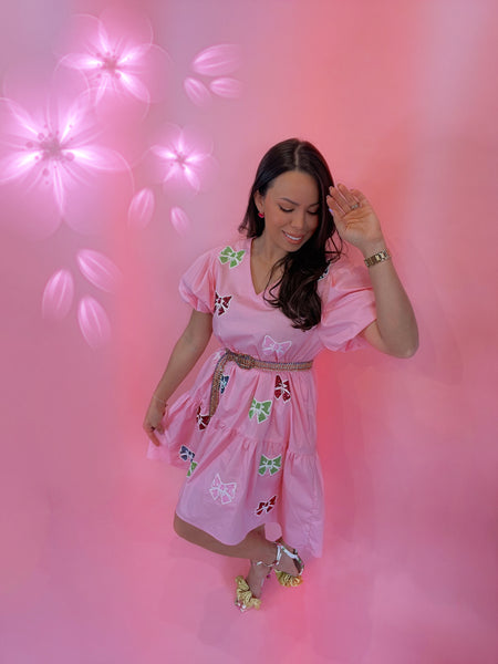 Sequin Bows Dress