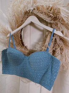 Ocean Tweed Bustier