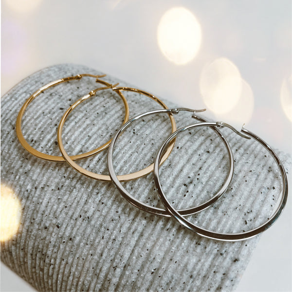 Classic Cleo Hoops